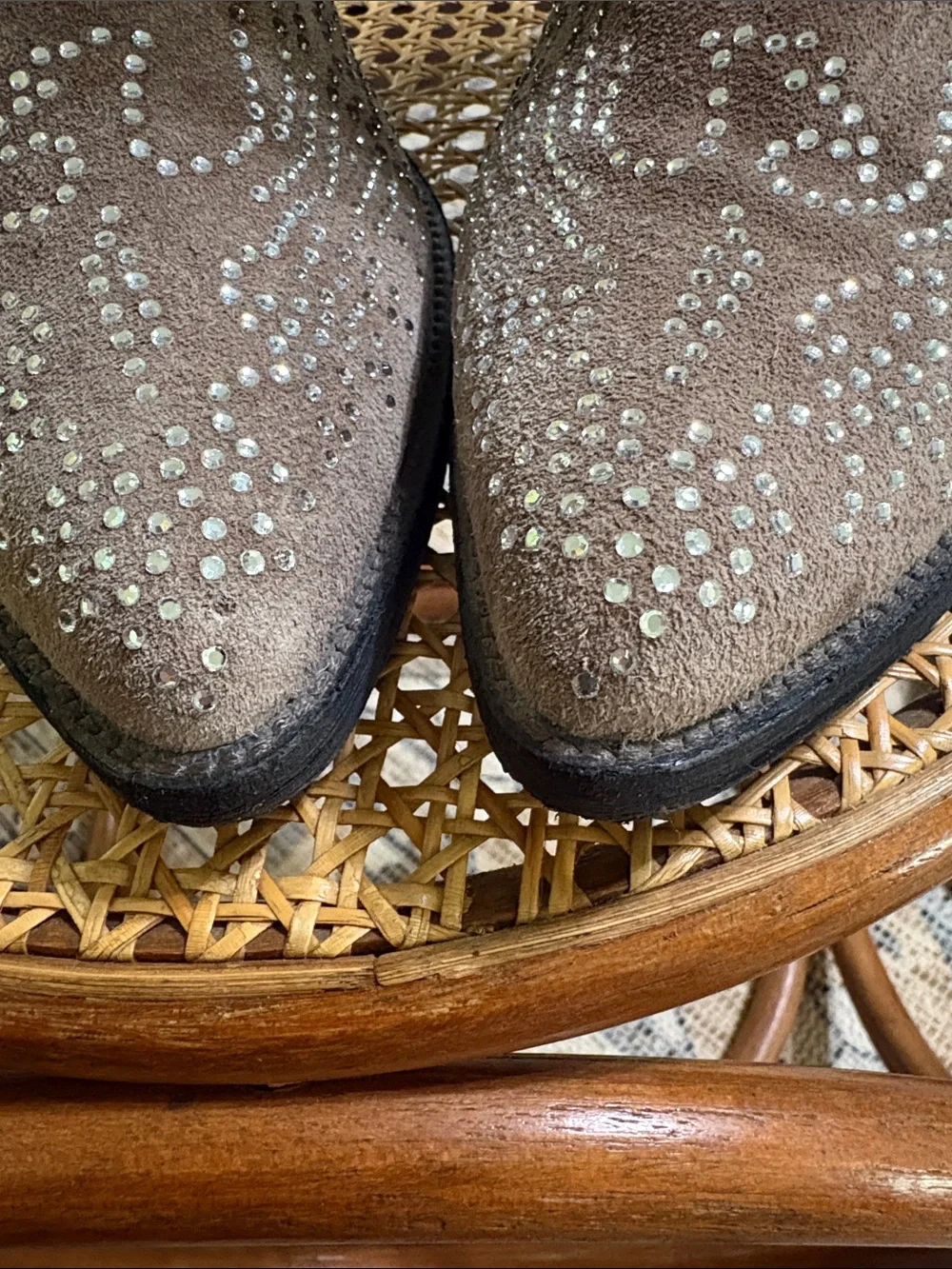 Reba suede ankle  boots. Size 10